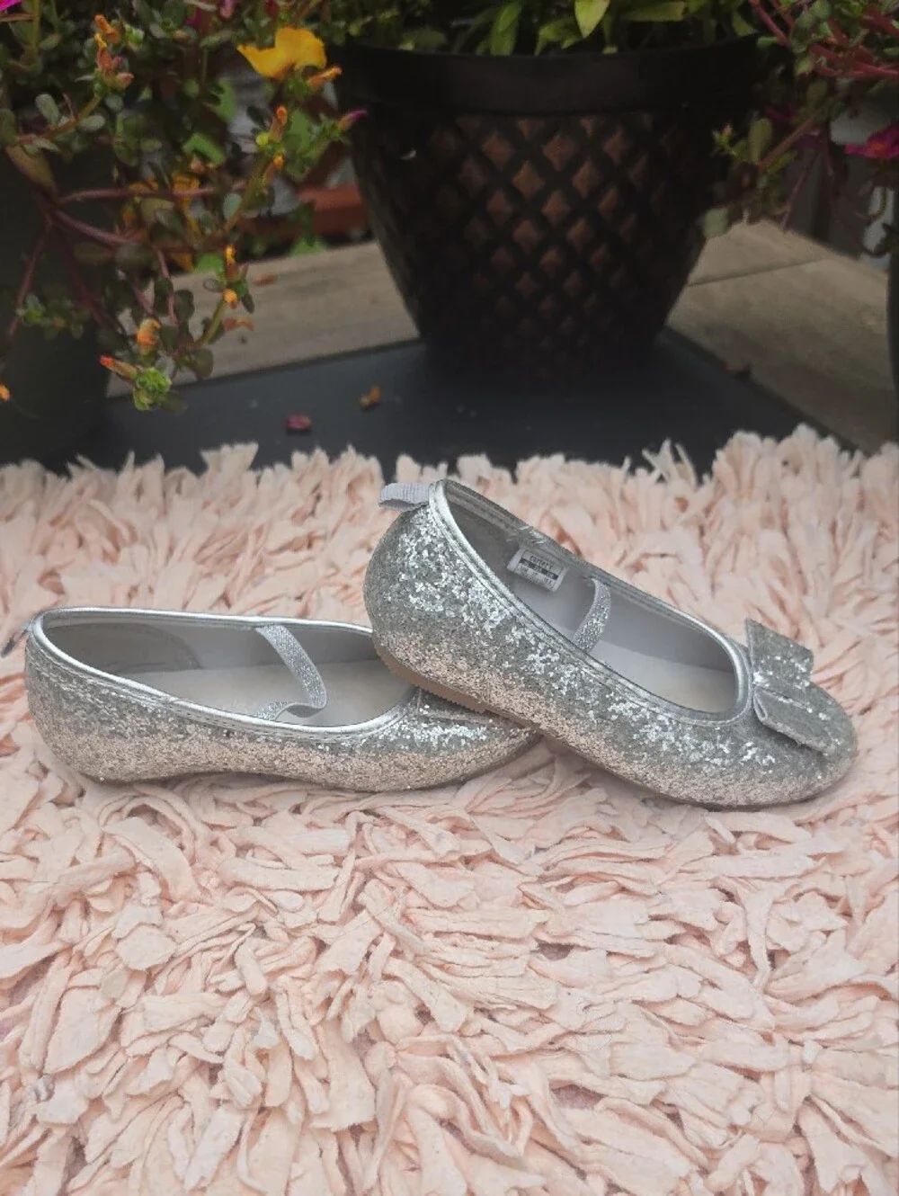 Girls Sz 10 Dress & Casual Shoes Bundle - White, Silver, Gold, Black, Pink, Tan